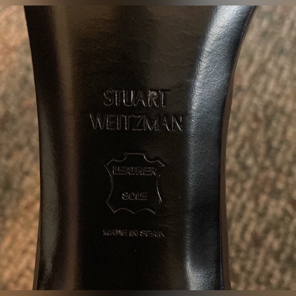 Stuart Weitzman nudist - metallic blue size 39 - Picture 5 of 5